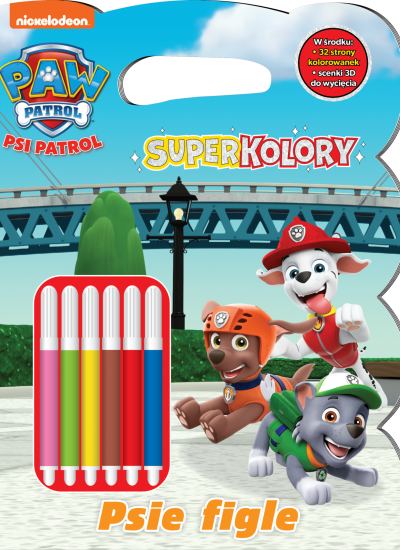 Psie figle. Psi Patrol. SuperKolory